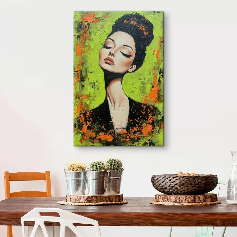  Peintures Portrait d'une jeune fille s46860