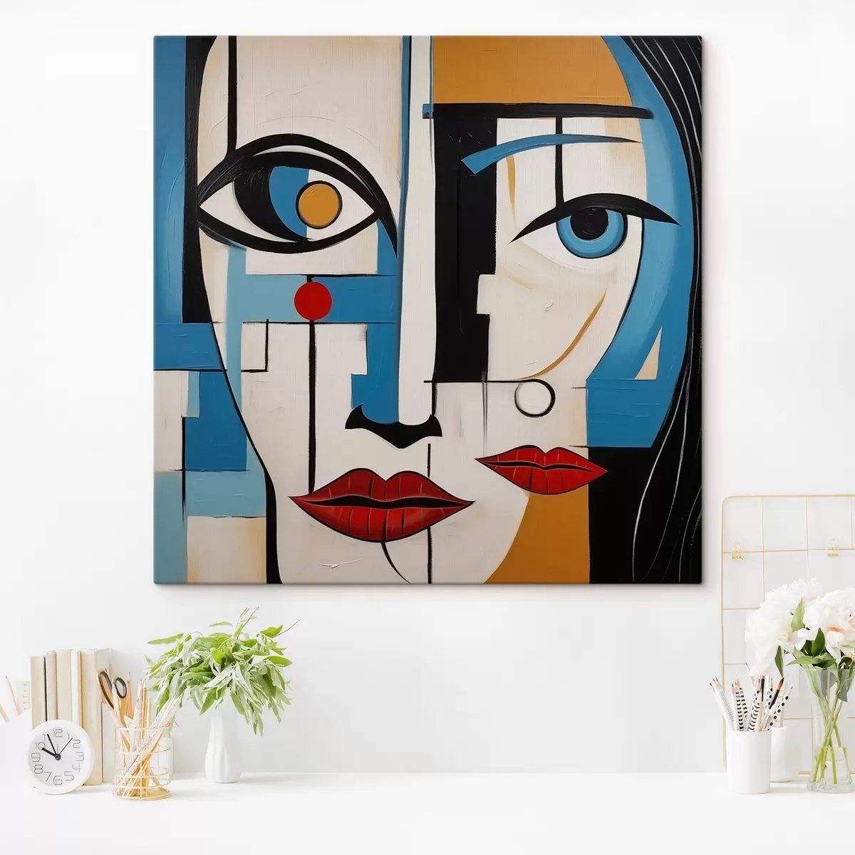  Peintures Portrait abstrait s46870