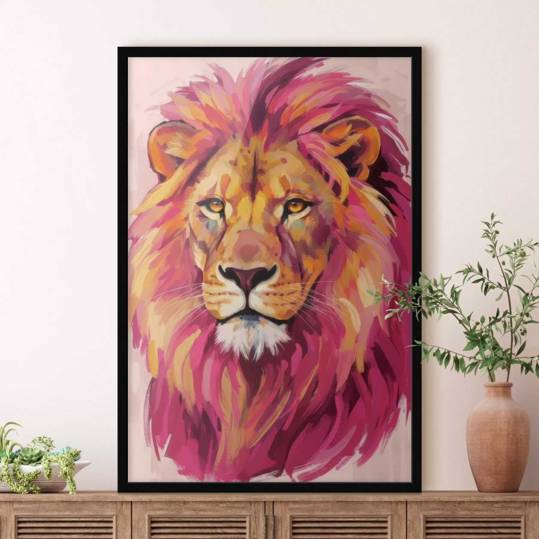 Papier peint photo Lion f46851