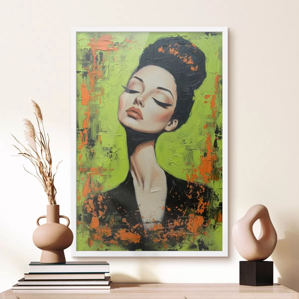 Affiche Portrait d'une jeune fille f46860