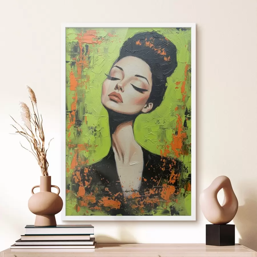 Papier peint photo Portrait d'une jeune fille f46860