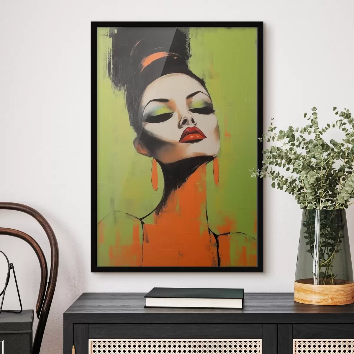 Affiche Portrait d'une jeune fille f46866