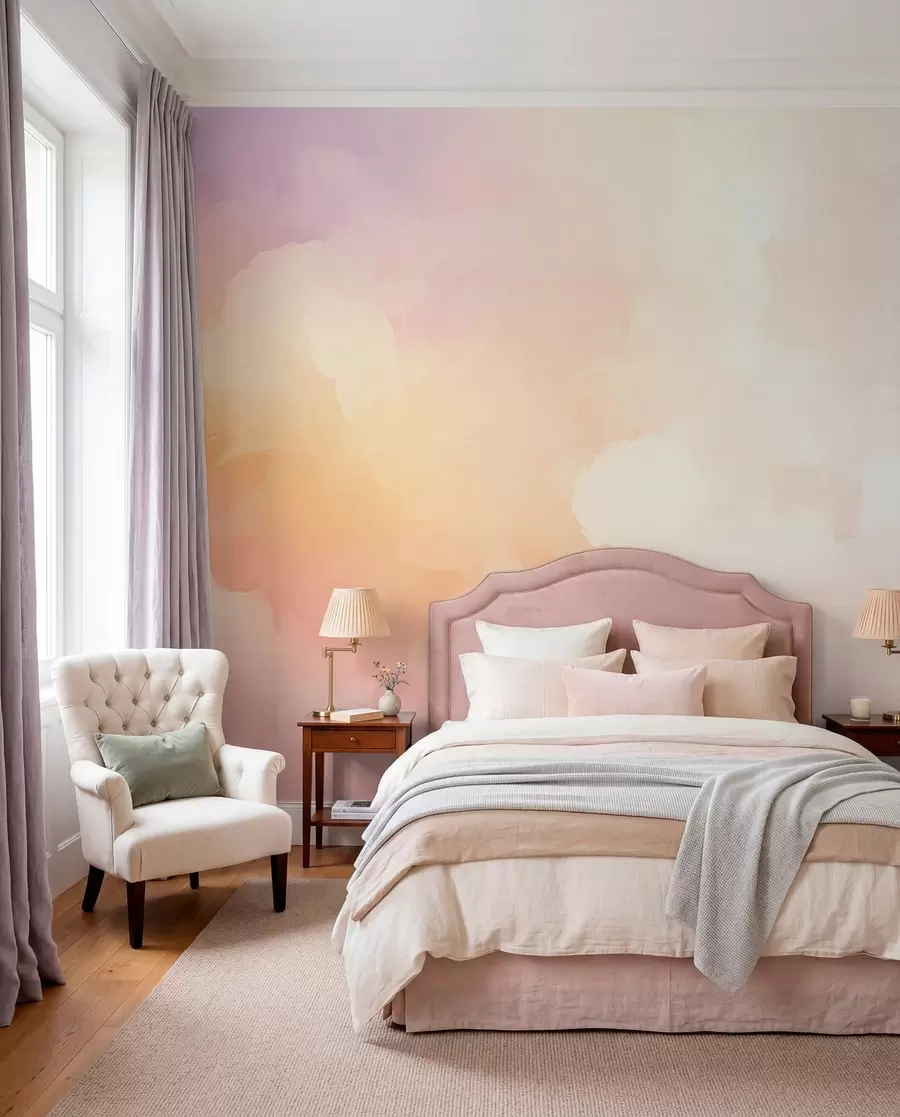 Fotobehang Wolken w04983
