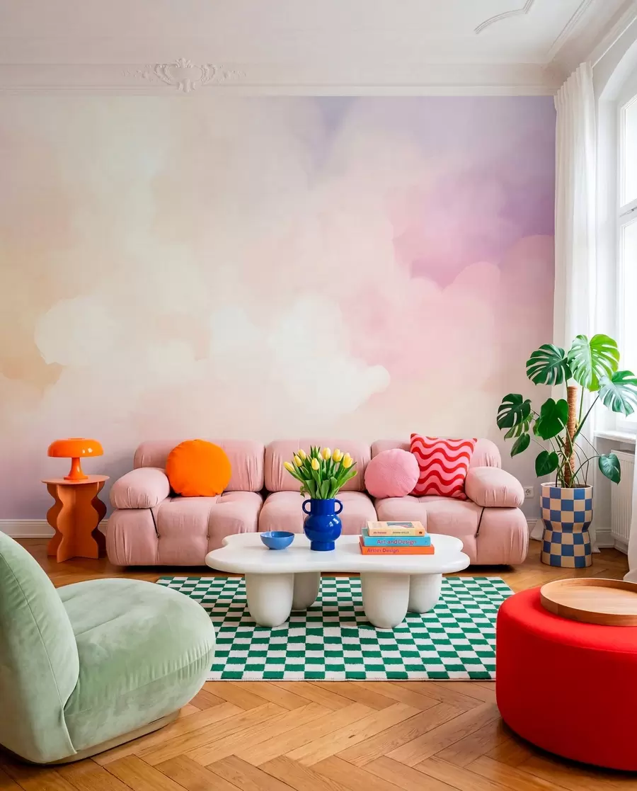 Fotobehang Wolken w04983