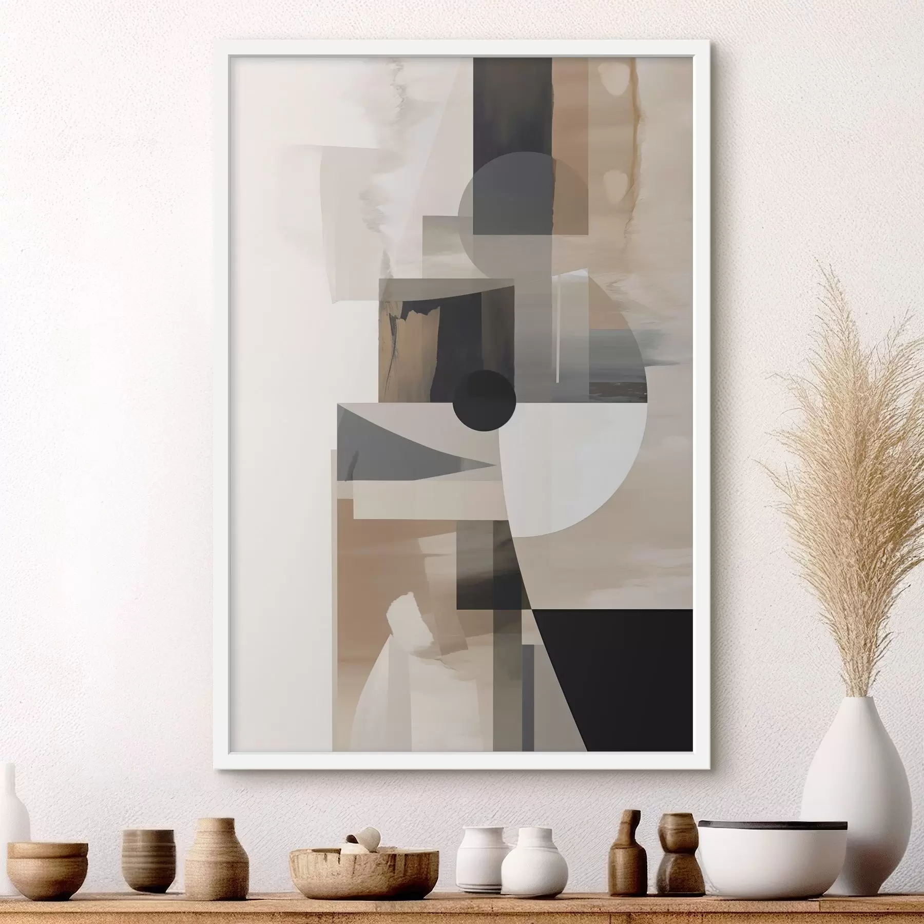 Fotobehang Hedendaagse abstractie f46910