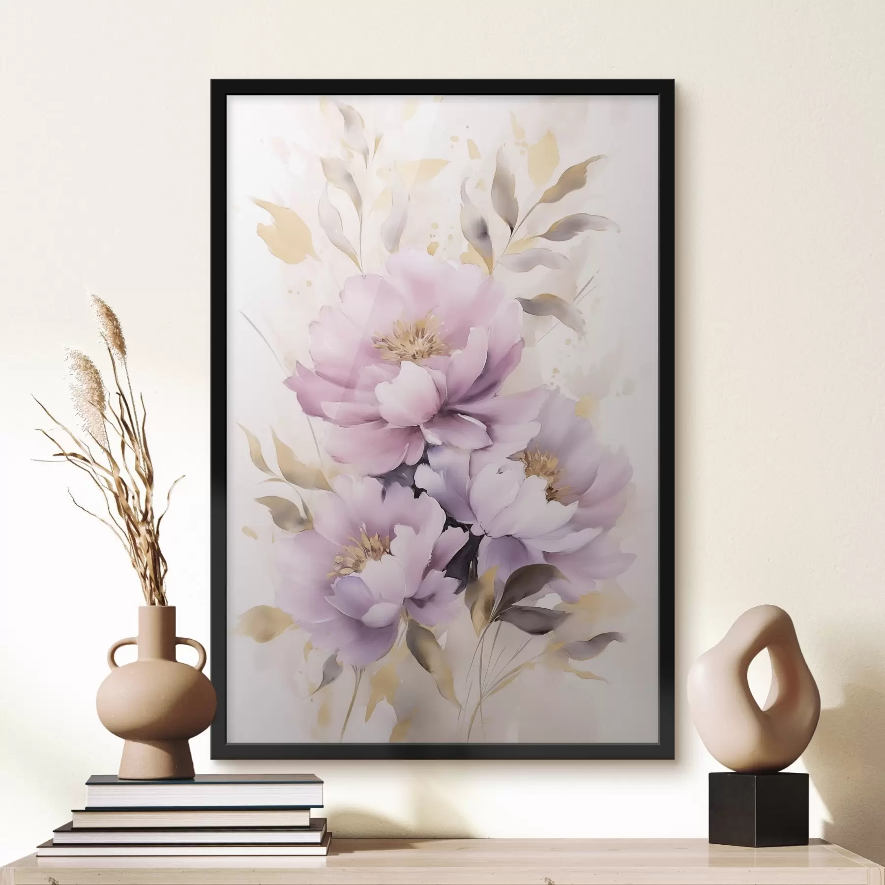 Fotobehang Boeket imitatie van schilderij f46915