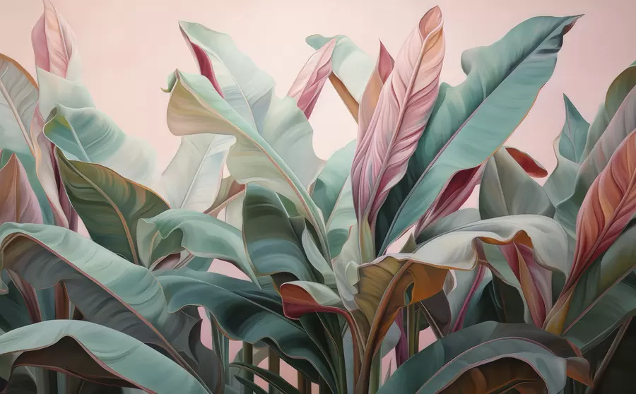 Fotobehang Botanische harmonie w05009