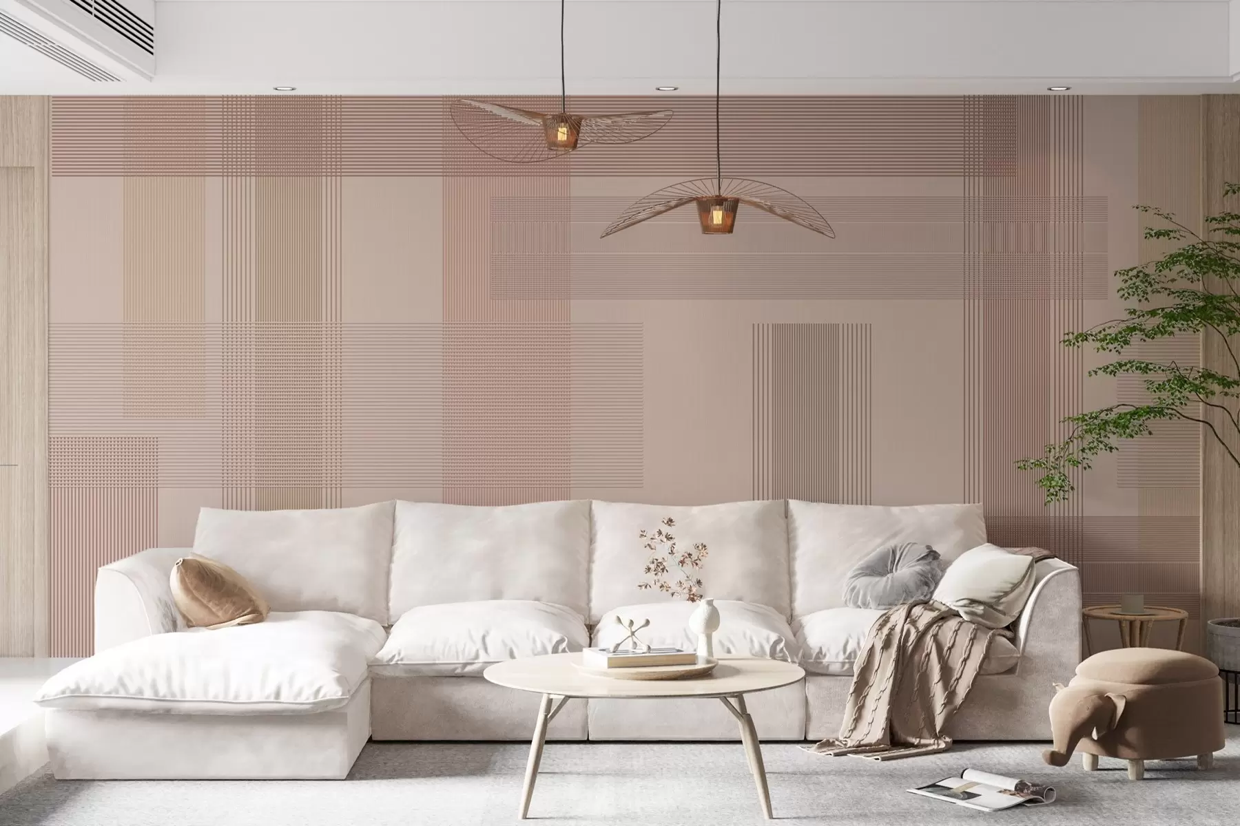 Fotobehang Geometrische harmonie w05014