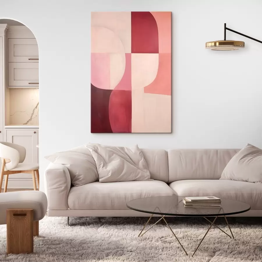  Peintures Composition de formes fluides s46989