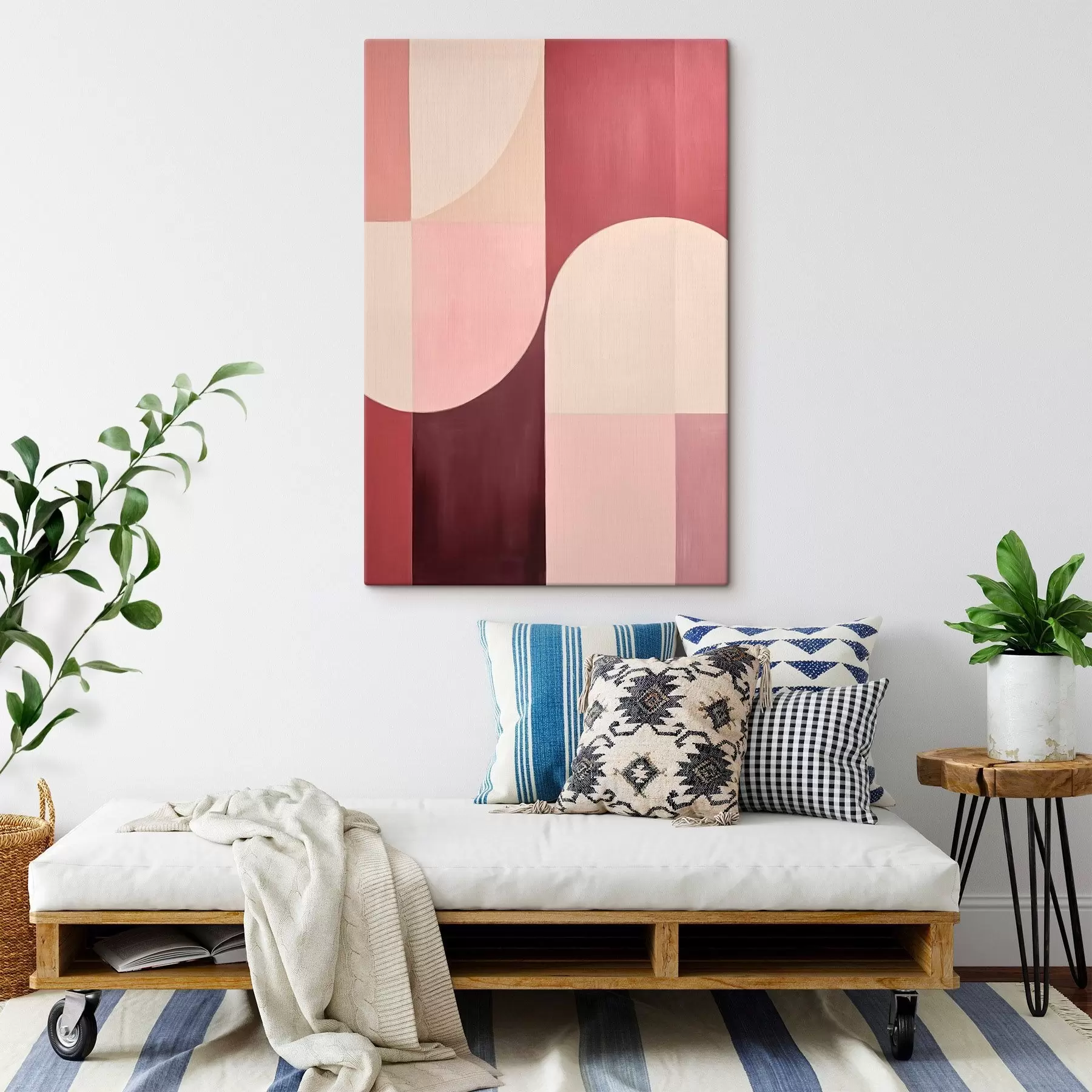  Peintures Composition de formes fluides s46990