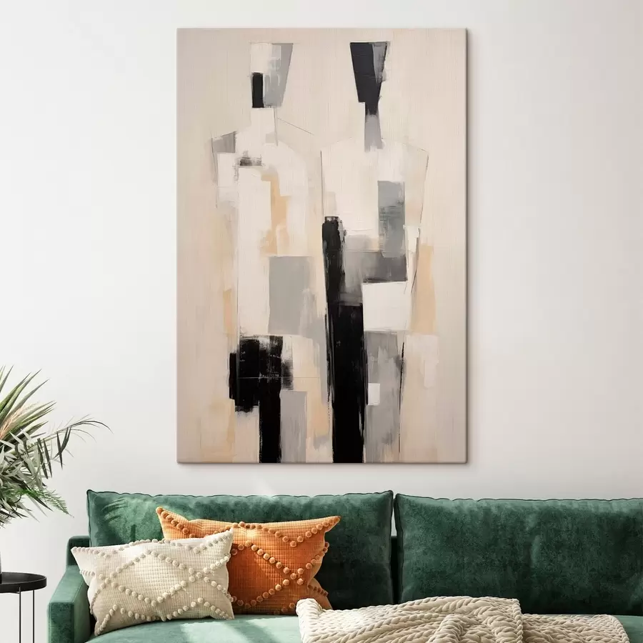  Peintures Couple abstrait s47001