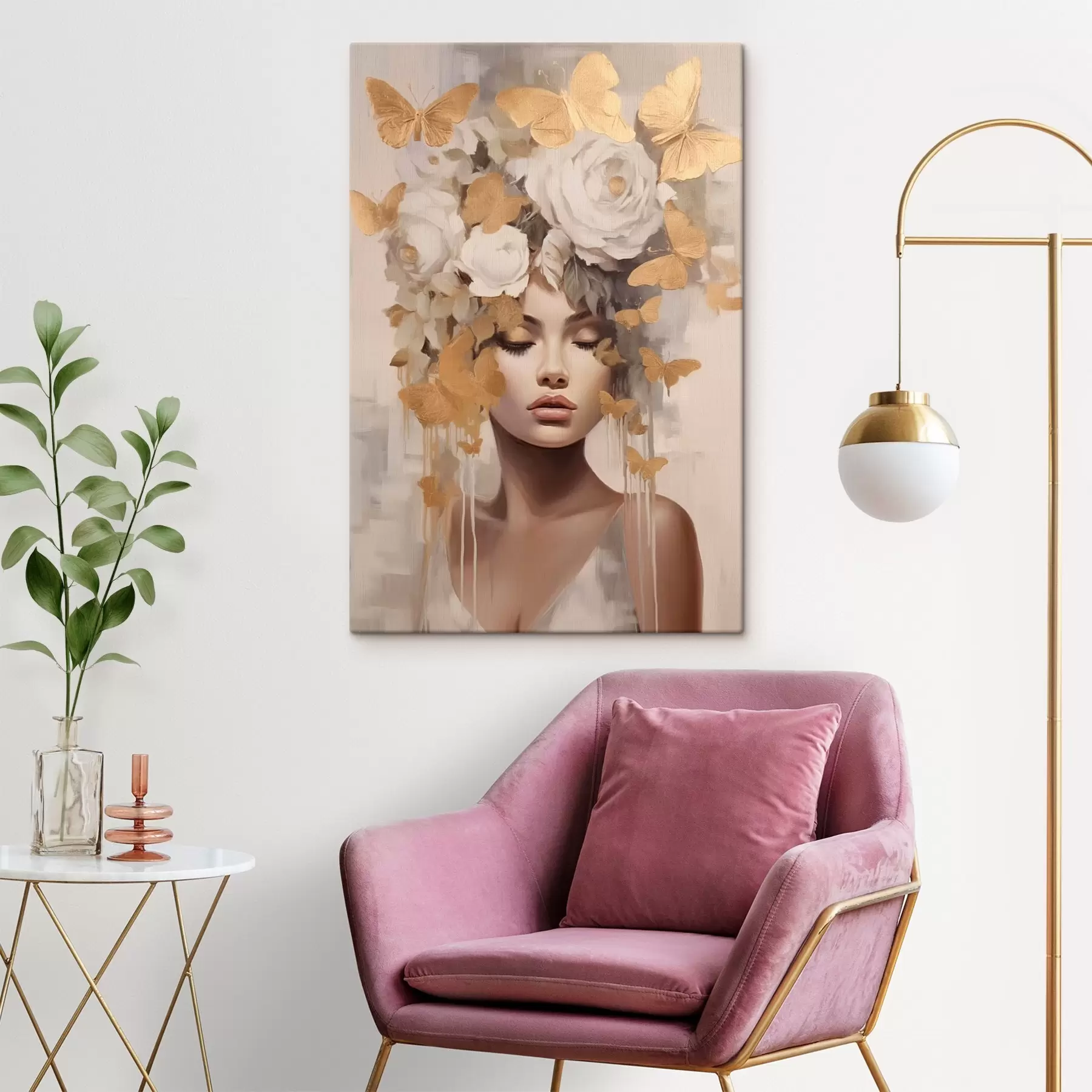  Peintures Portrait d'une jeune fille s47005