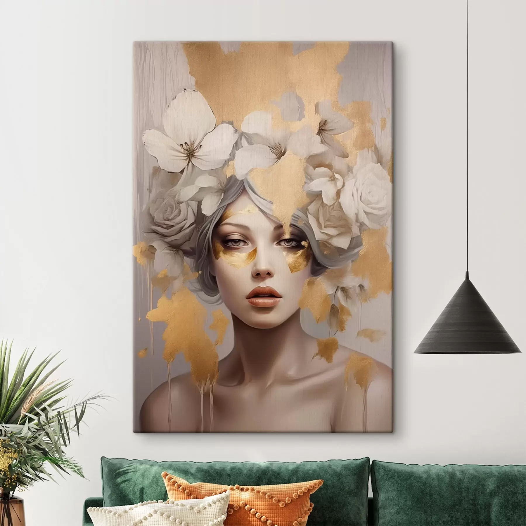  Schilderijen Portret van een meisje s47006