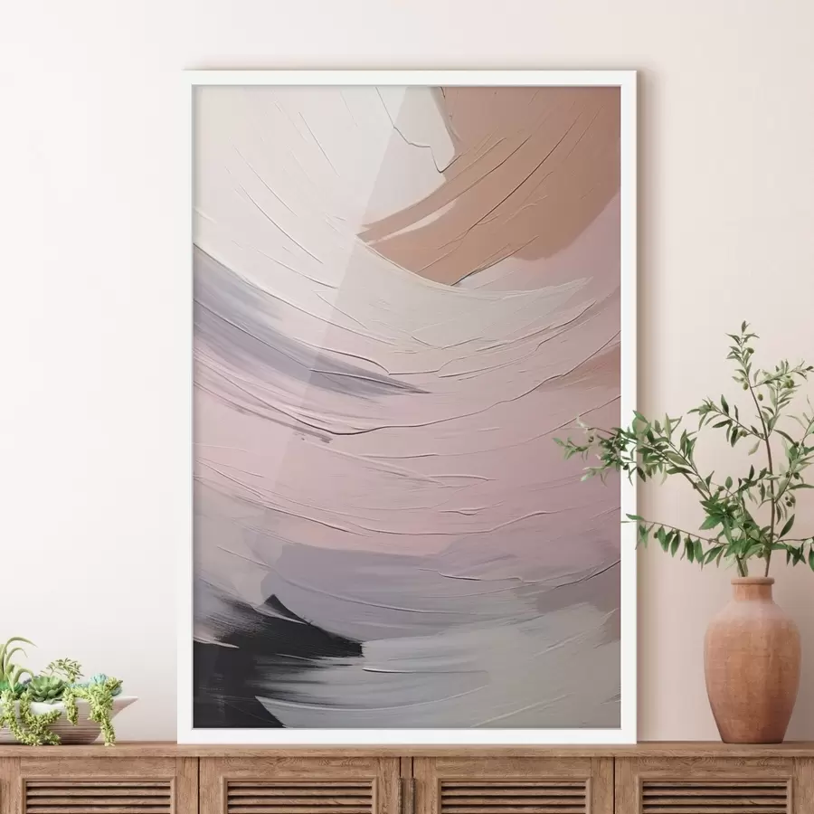 Papier peint photo Coups de pinceau abstraits f47002