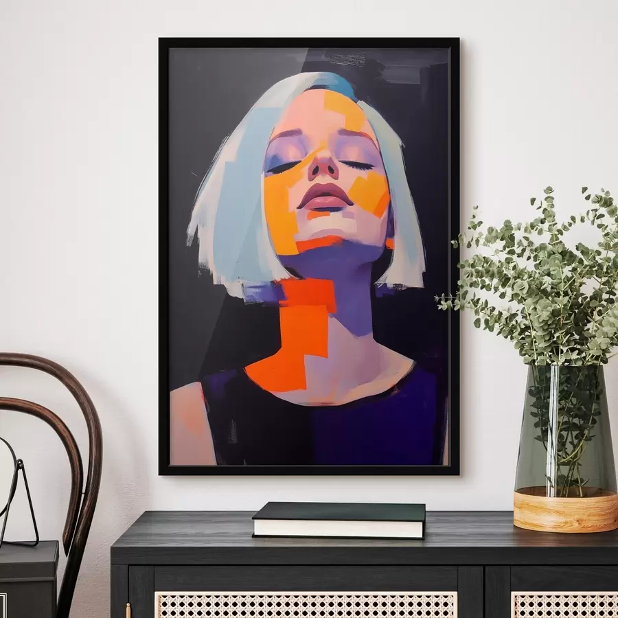 Papier peint photo Portrait d'une jeune fille f47004