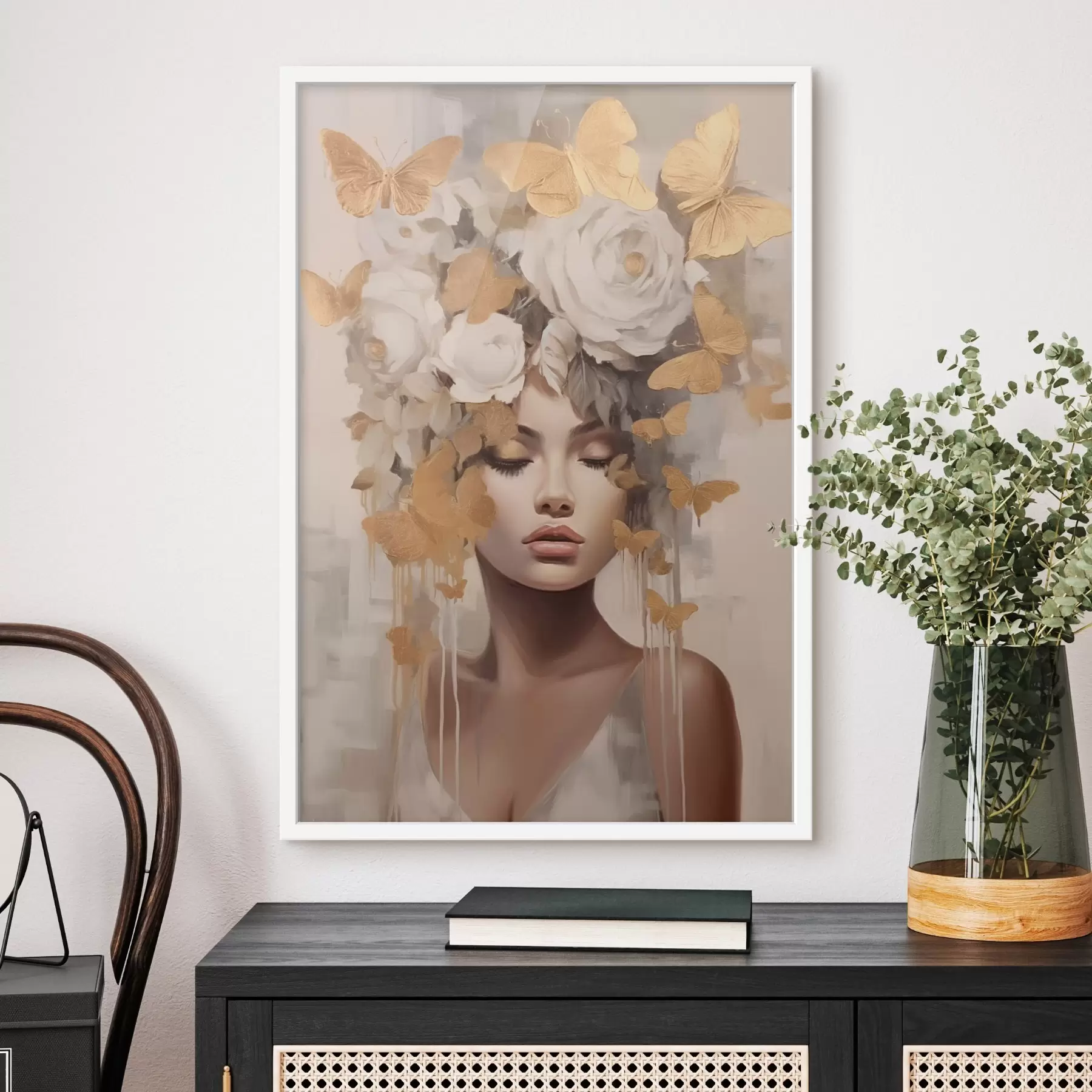 Papier peint photo Portrait d'une jeune fille f47005