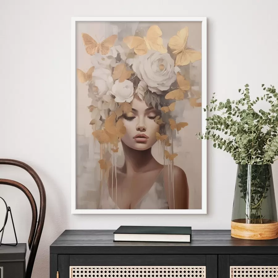 Papier peint photo Portrait d'une jeune fille f47005