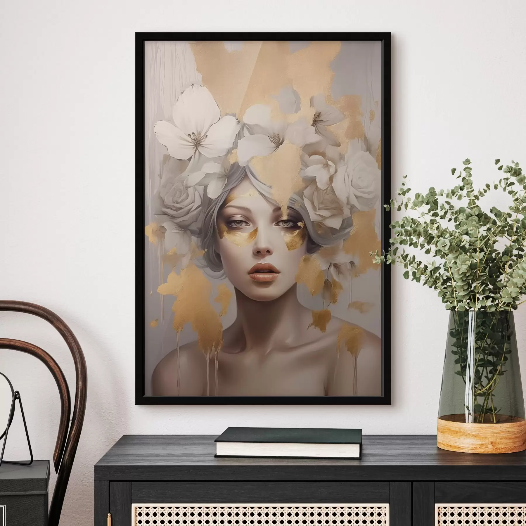 Papier peint photo Portrait d'une jeune fille f47006