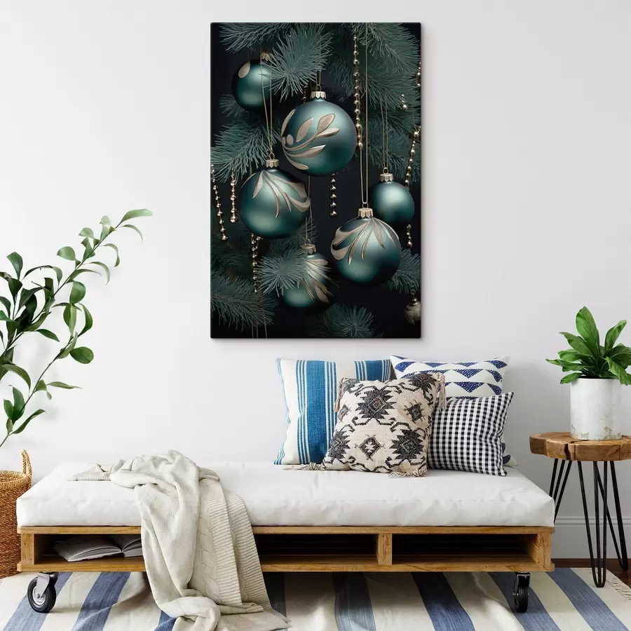  Peintures Décorations du Nouvel An sur l'arbre s46979