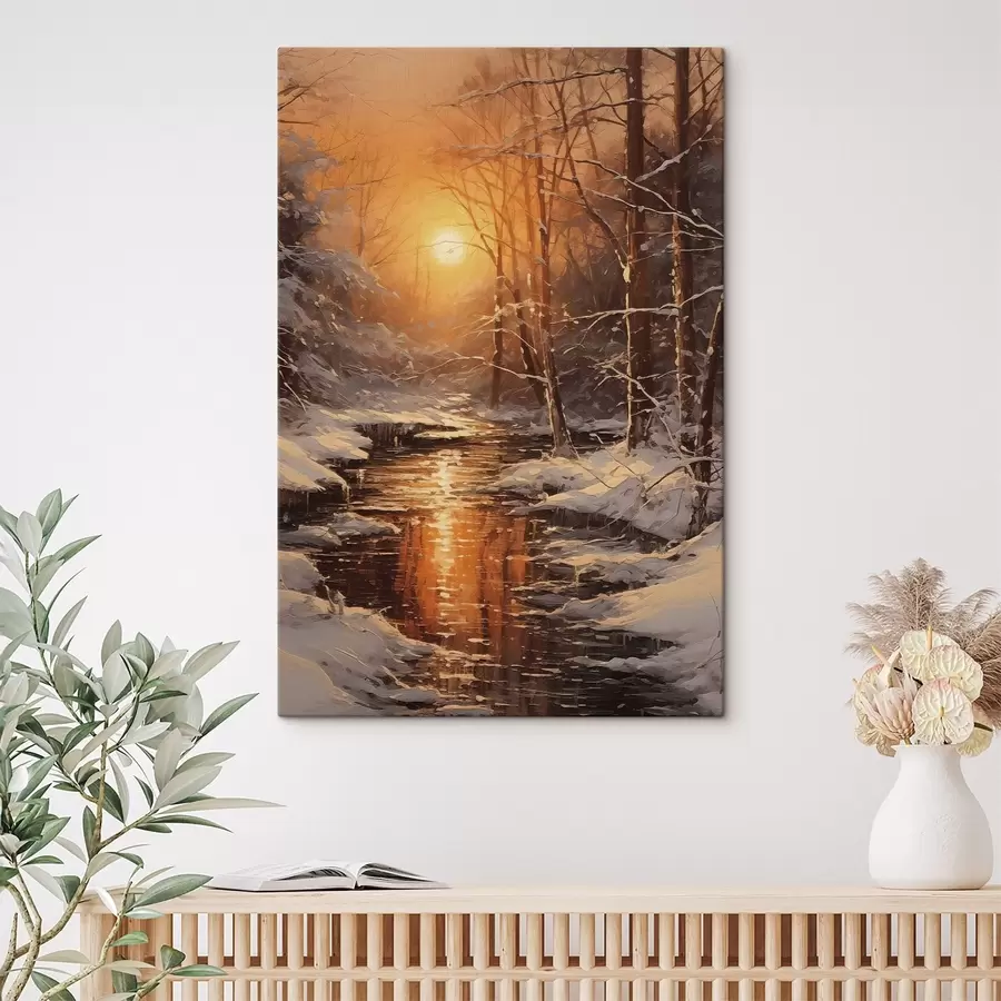  Peintures Coucher de soleil s46980