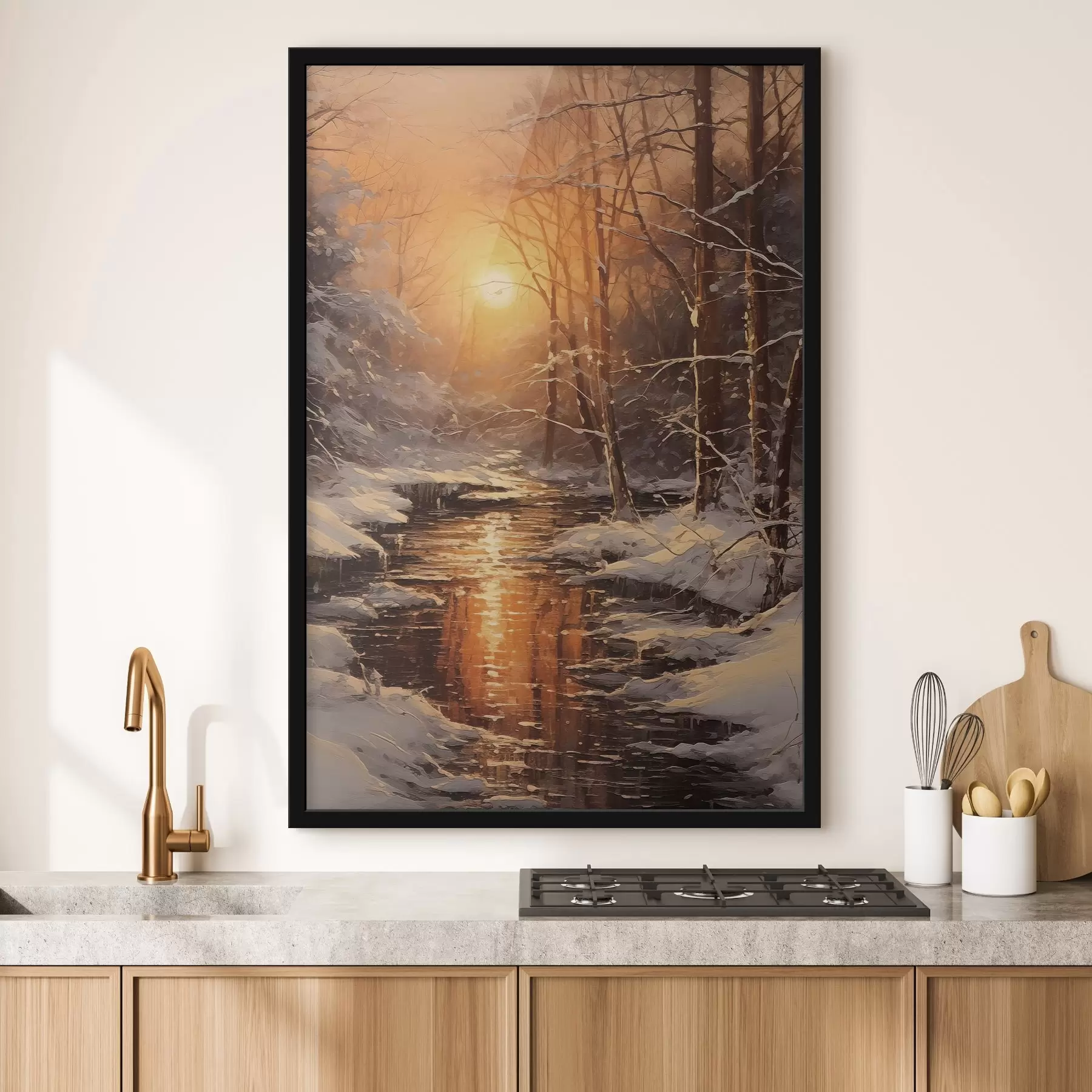 Fotobehang Zonsondergang f46980