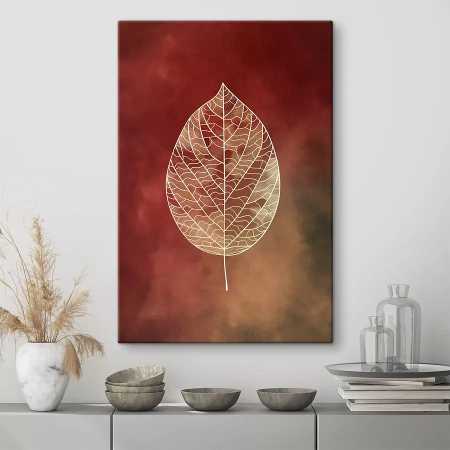  Peintures Feuilles de différentes couleurs s47052