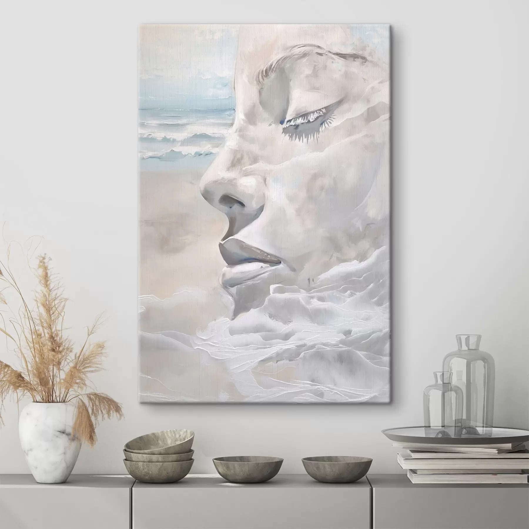  Peintures Couple dans les nuages s47060