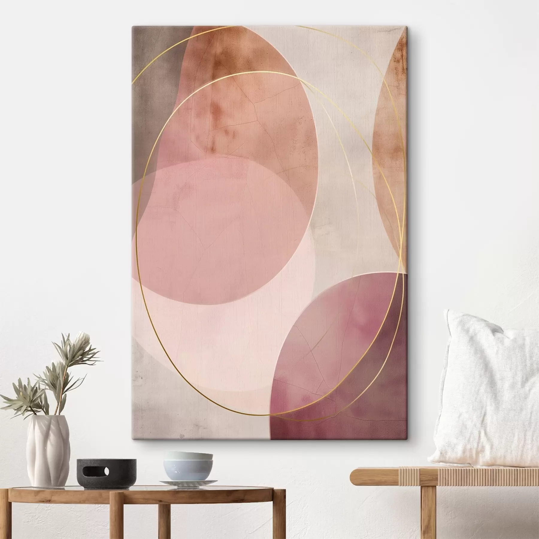 Papier peint photo Cercles abstraits s47071