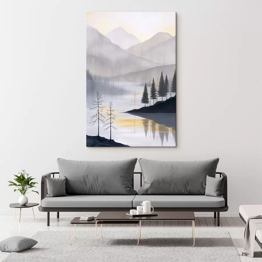  Peintures Forêts et montagnes s47078