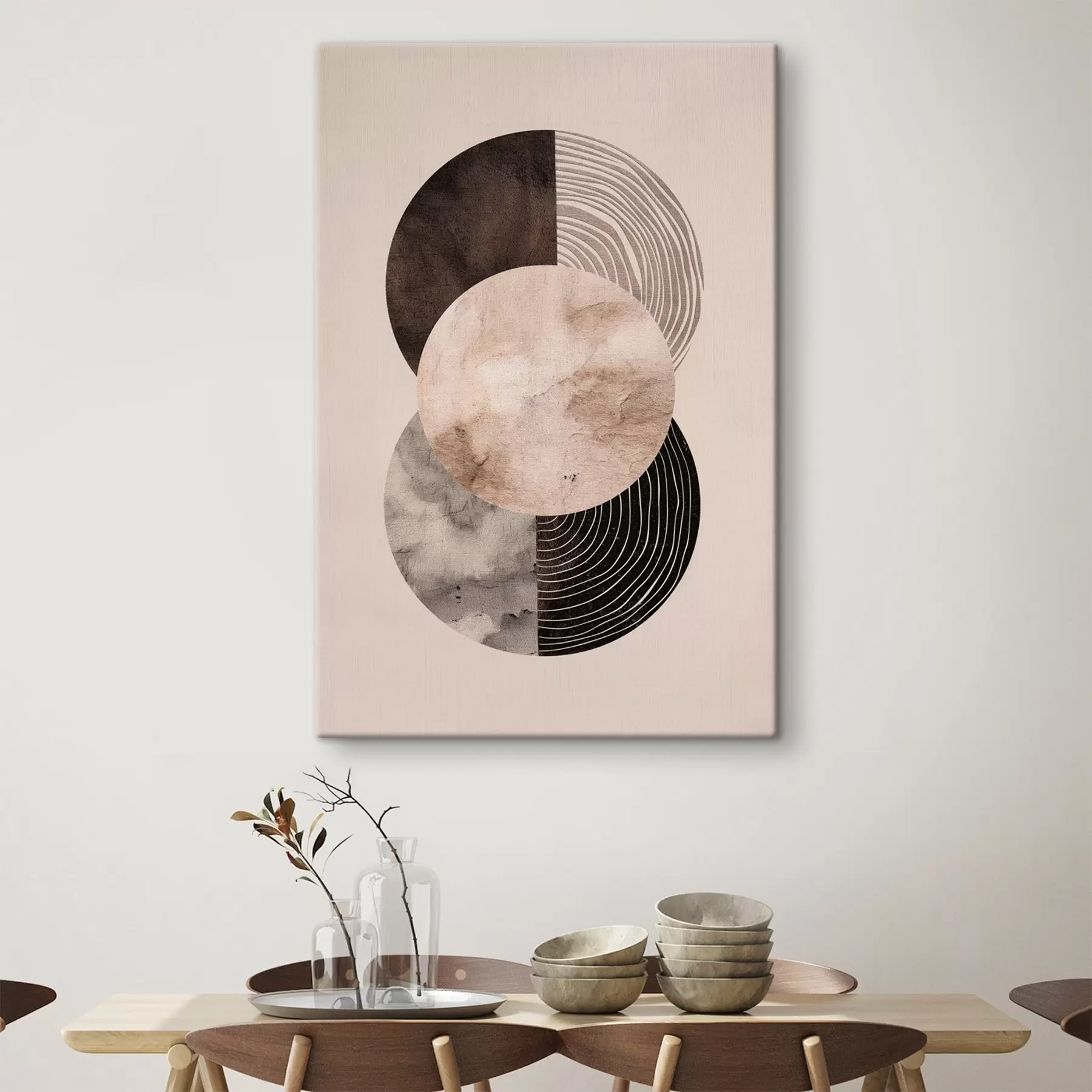  Schilderijen Drie cirkels s47081