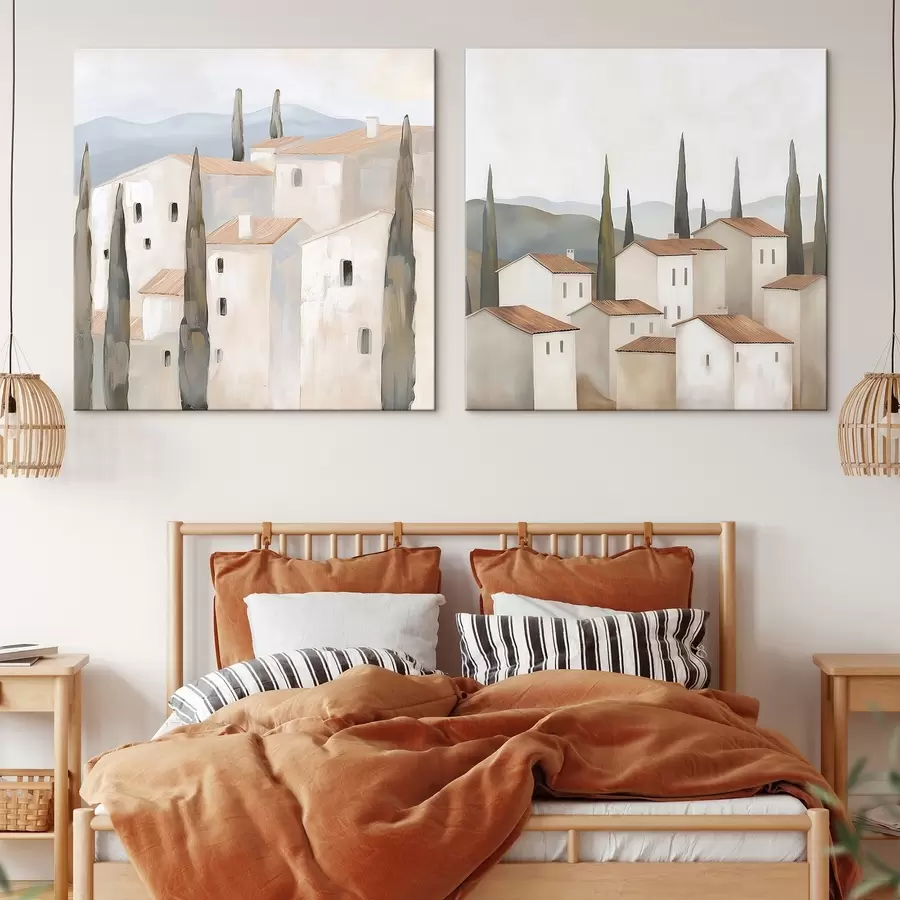 Papier peint photo Maisons m01150