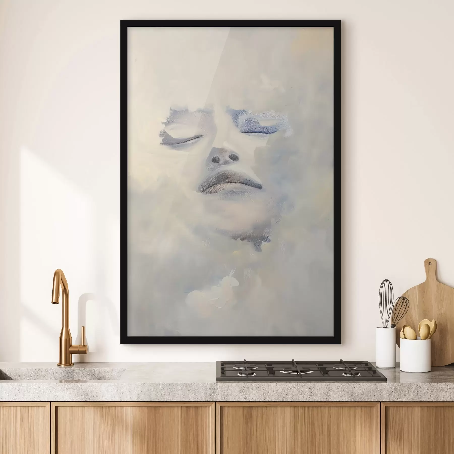 Papier peint photo Couple dans les nuages f47059