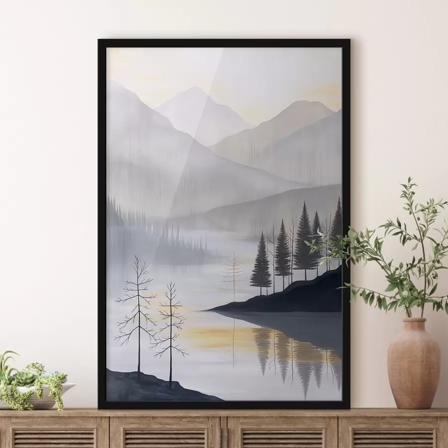 Papier peint photo Forêts et montagnes f47078