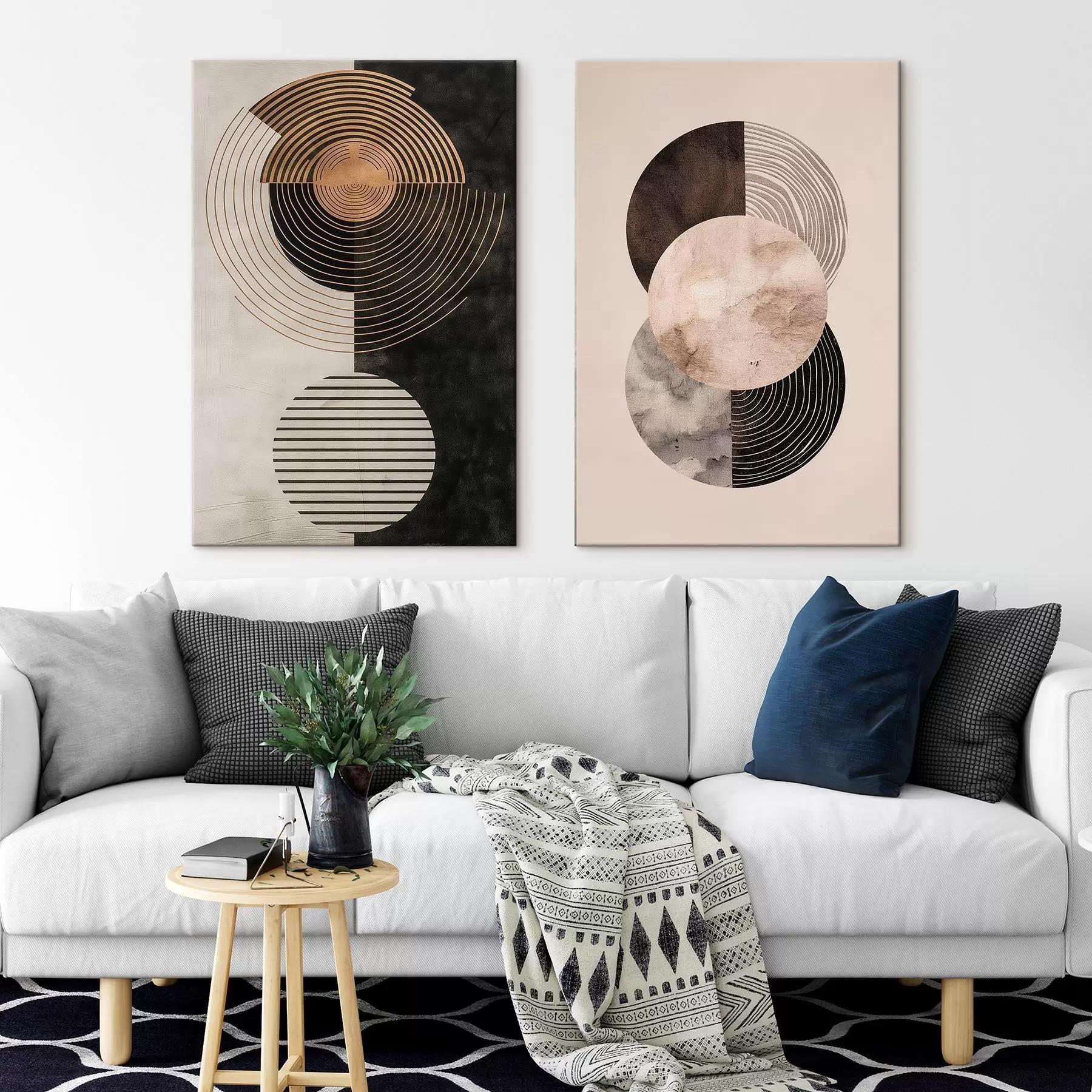  Schilderijen Geometrische gelijkheid m01146