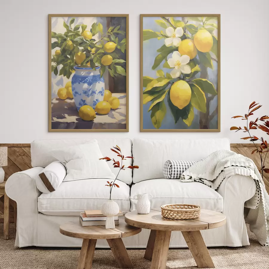 Papier peint photo Citrons d00390