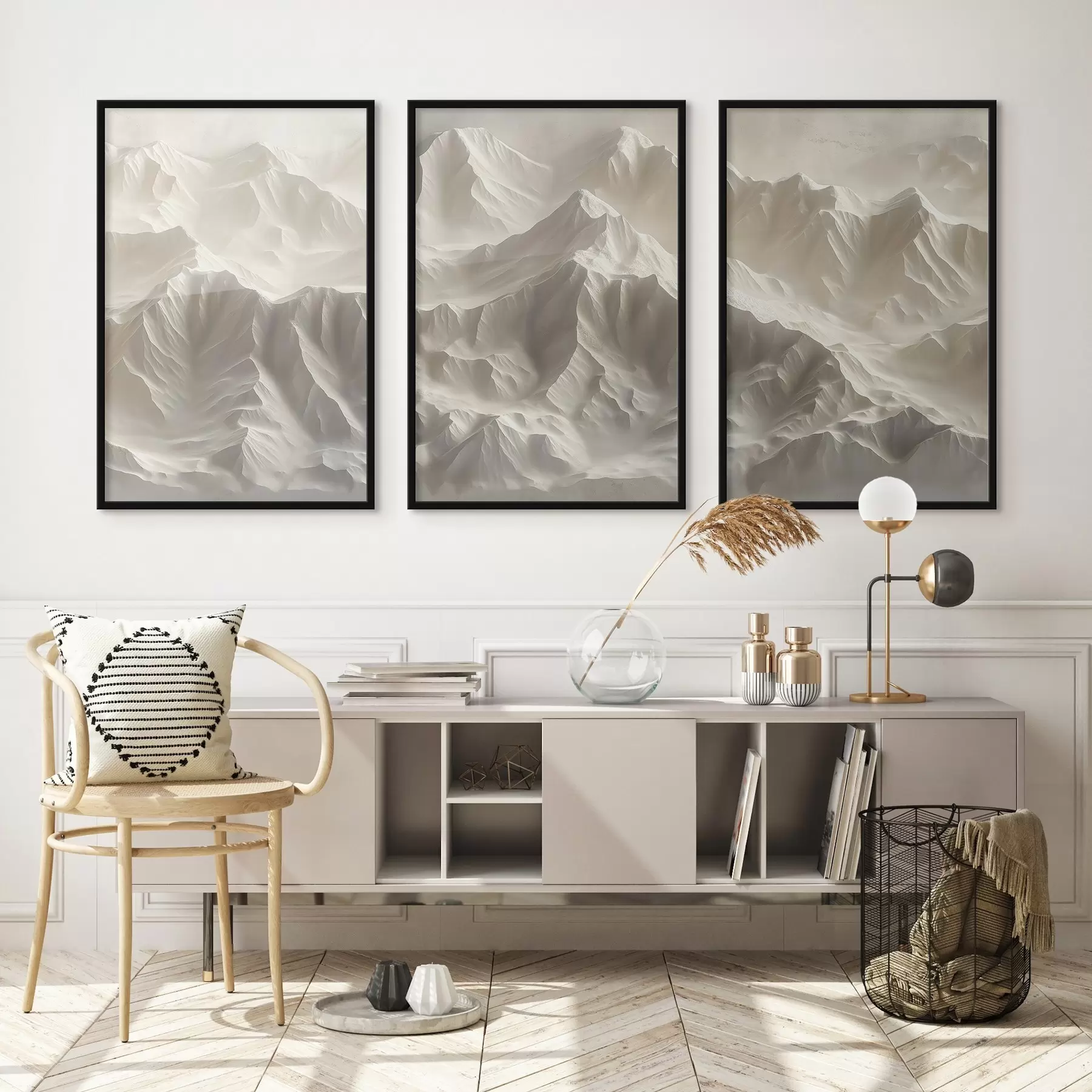 Papier peint photo Falaises blanches d00471