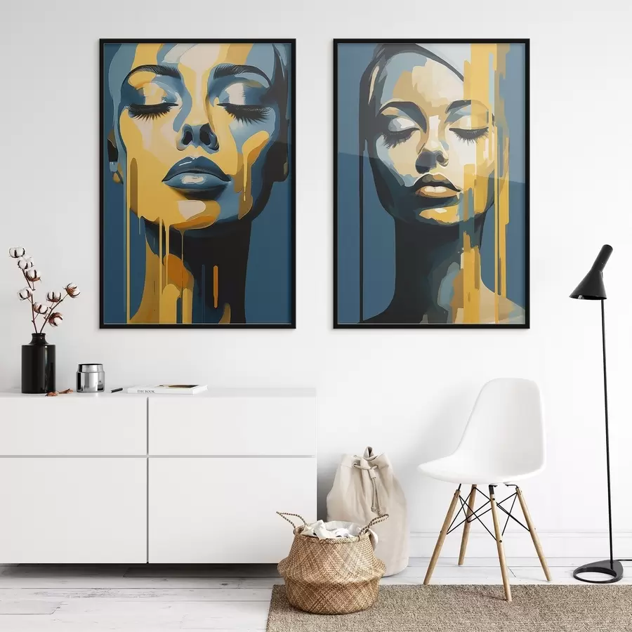 Fotobehang Portretten van vrouwen d00474