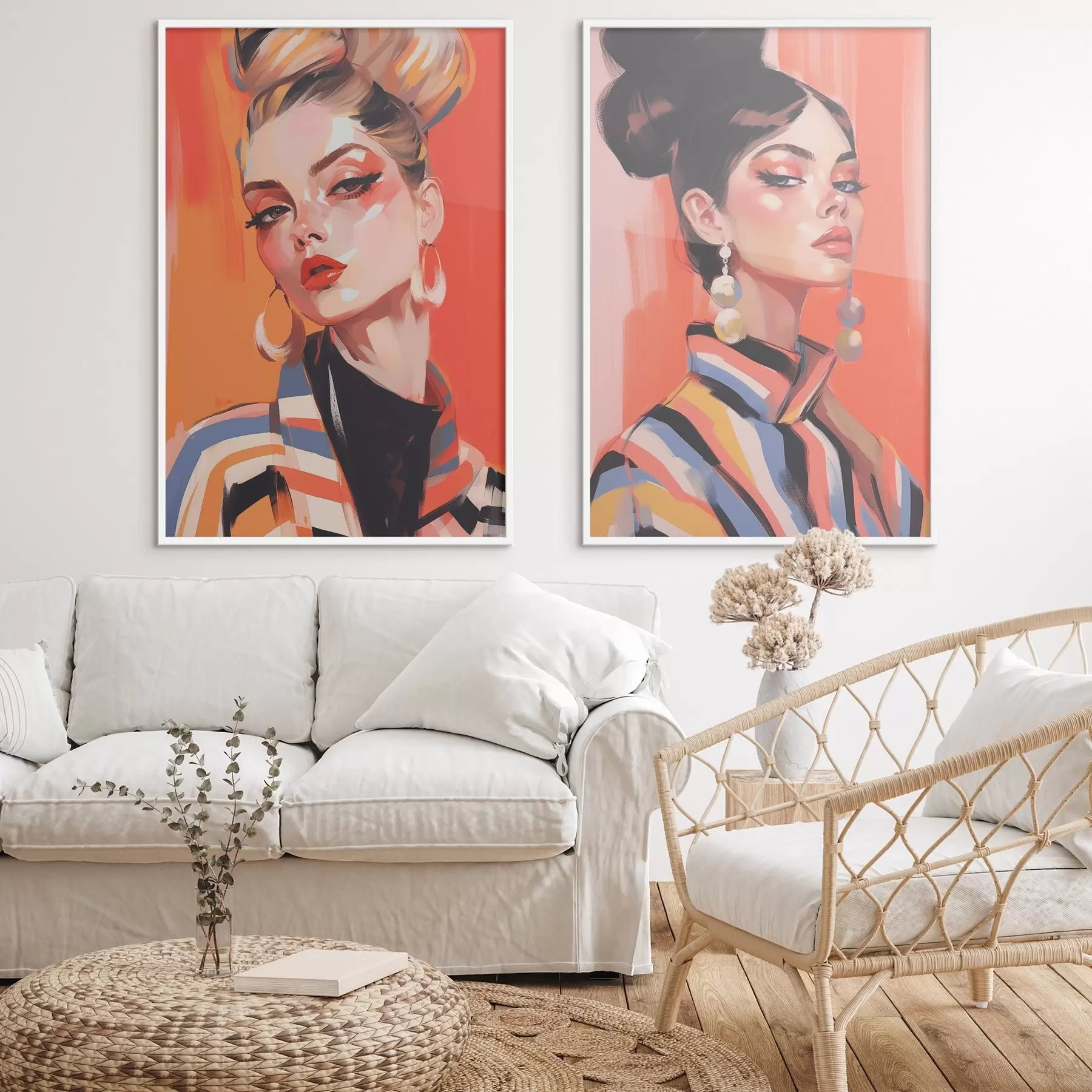 Fotobehang Portretten van vrouwen d00498