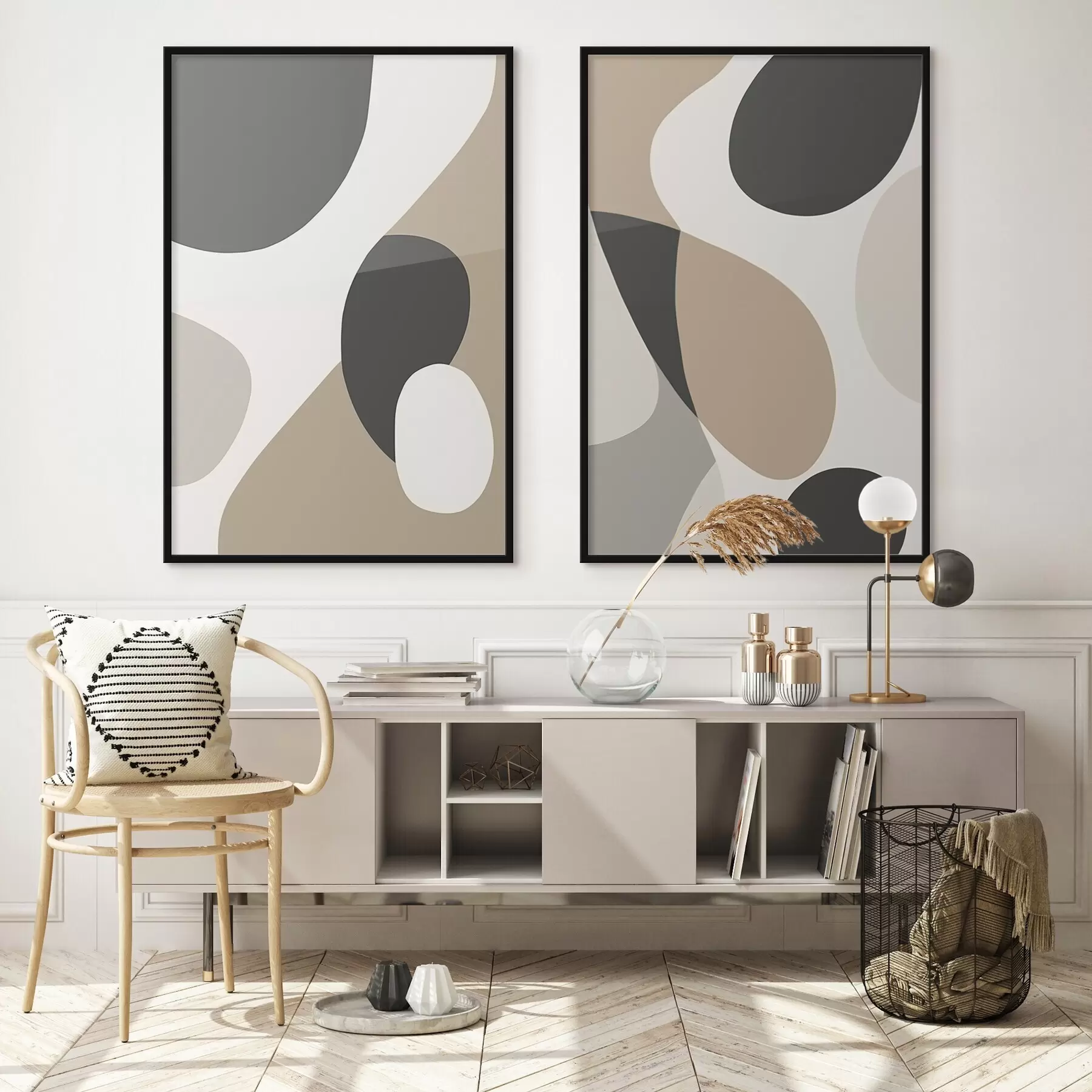 Fotobehang Abstracte vormen d00511