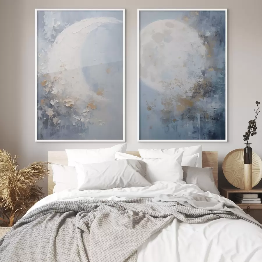 Papier peint photo Abstraction lunaire d00834