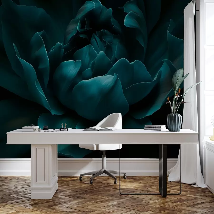 Fotobehang Fluister van bloemblaadjes w05040