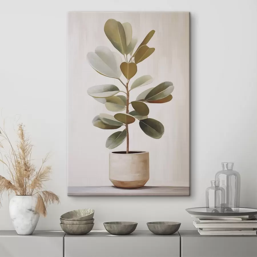  Peintures Ficus en pot s47152