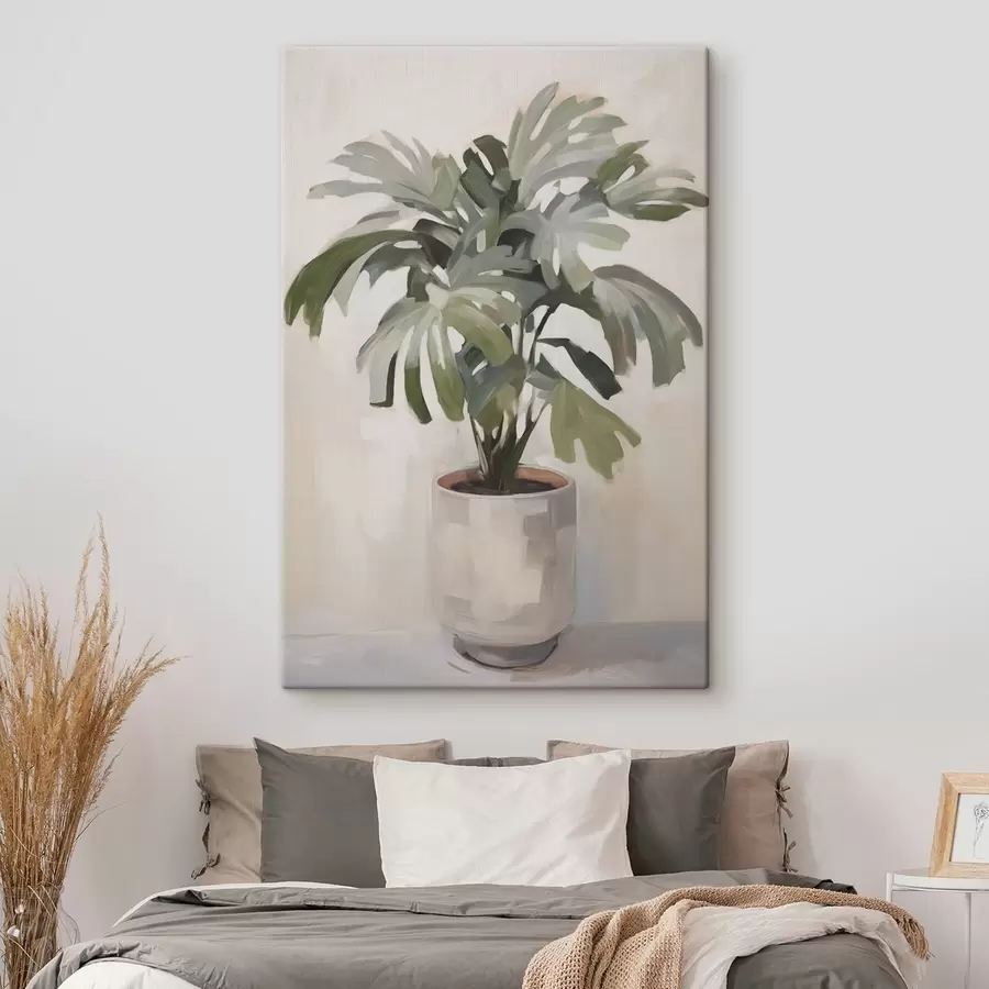  Peintures Une plante dans un pot s47239