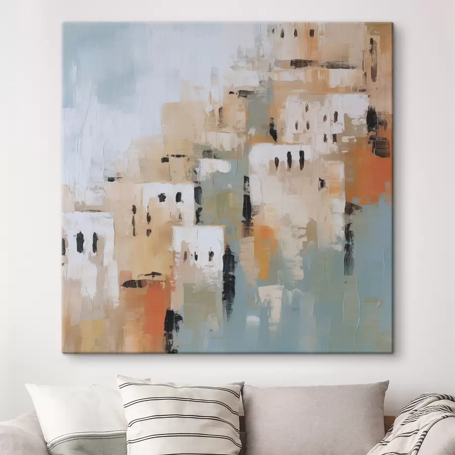  Peintures Ville abstraite s47241