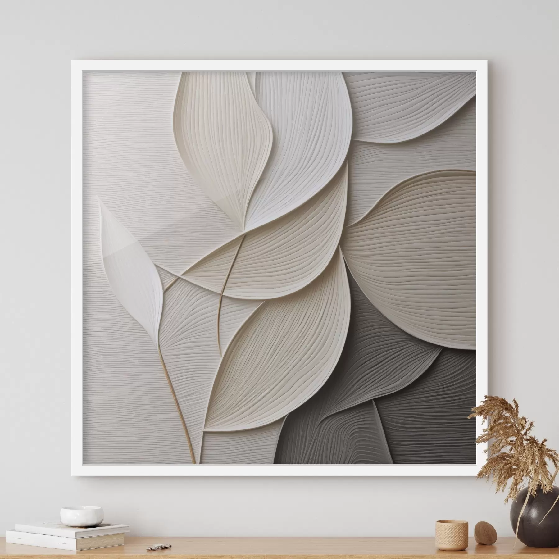 Papier peint photo Berceuse de feuilles f47144