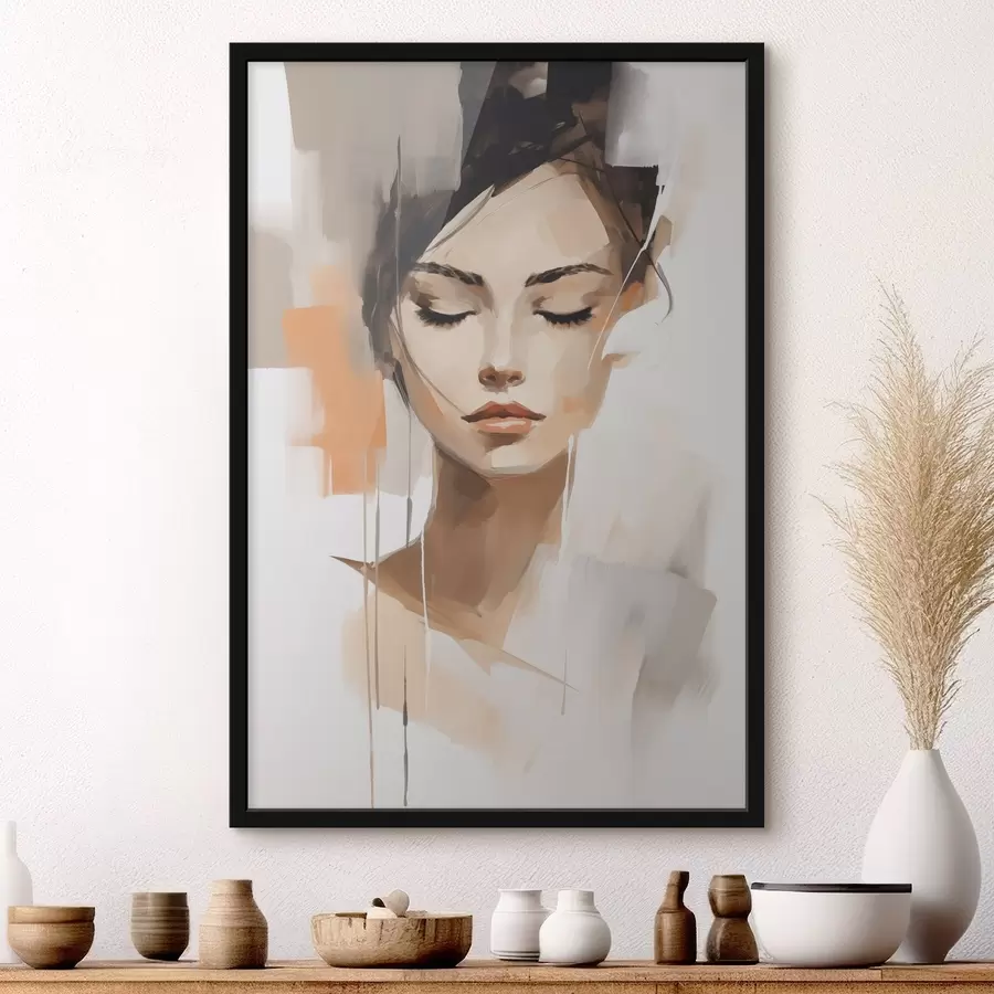 Papier peint photo Portrait d'une jeune fille f47150