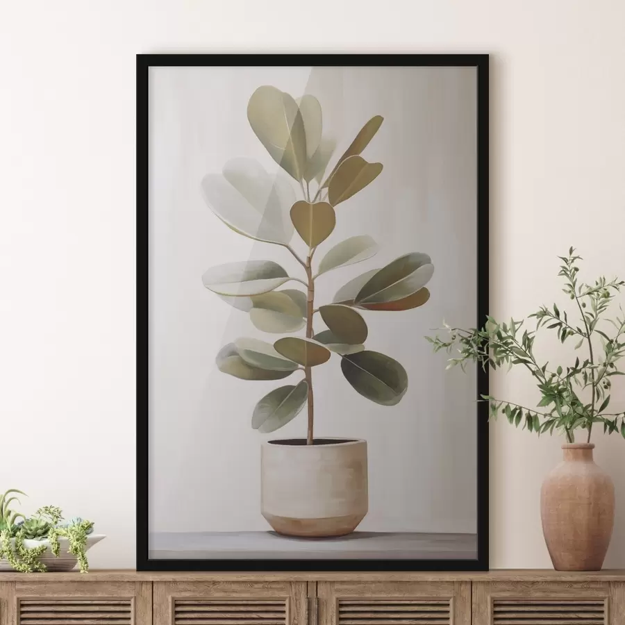 Papier peint photo Ficus en pot f47152