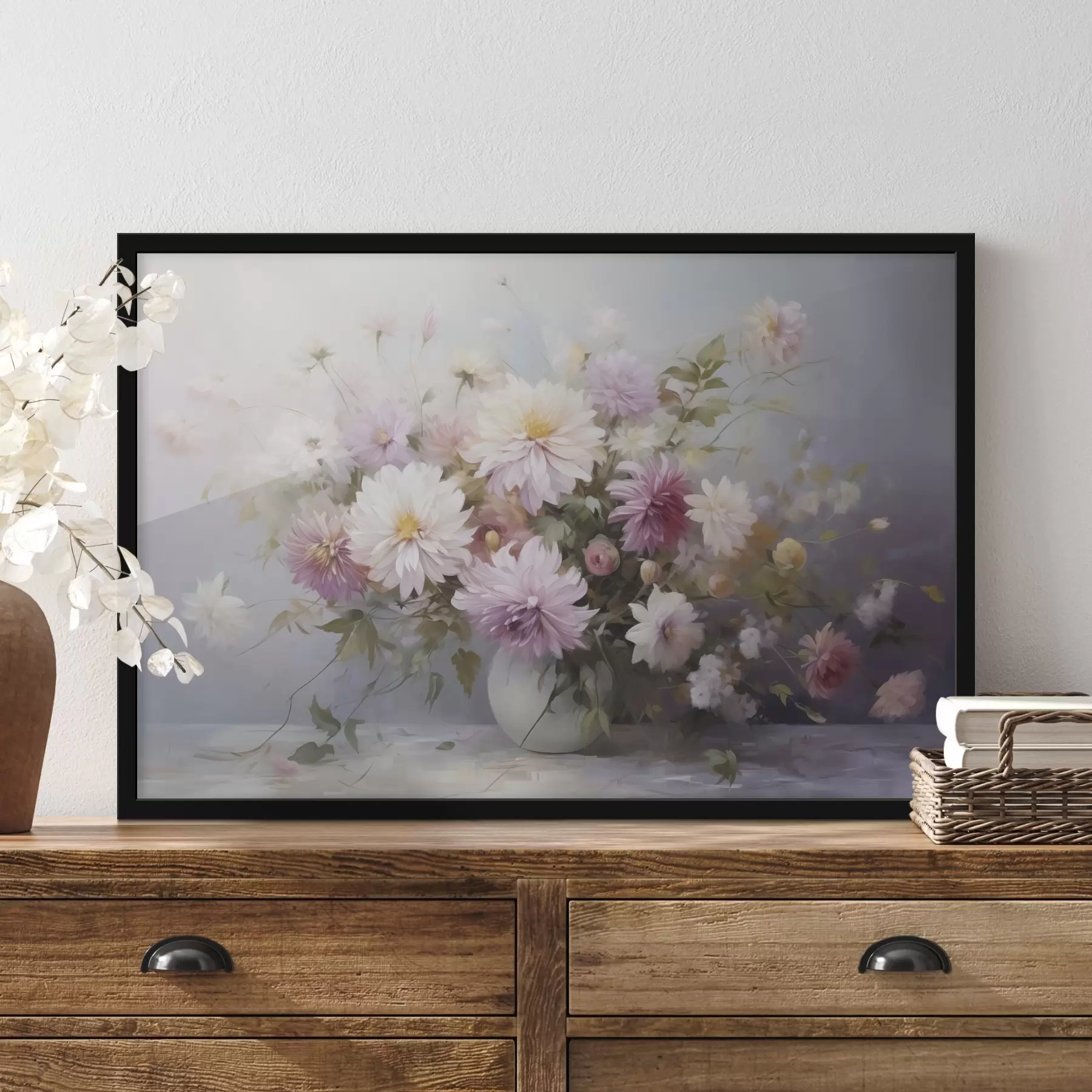 Fotobehang Bloemen in een vaas f47155