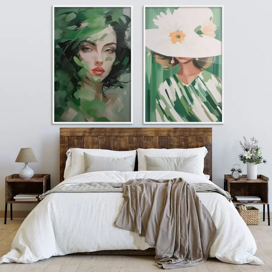 Papier peint photo Portraits de femmes d00844