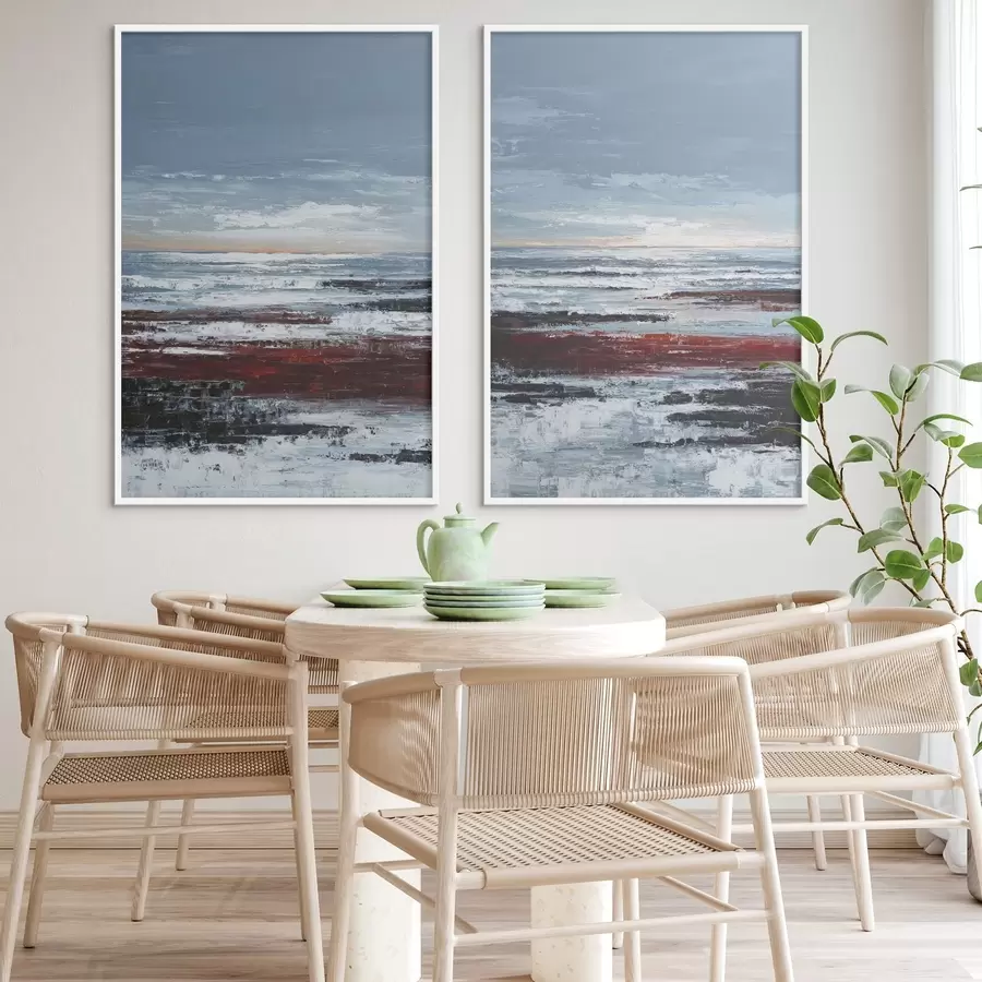 Papier peint photo Horizon abstrait d00790